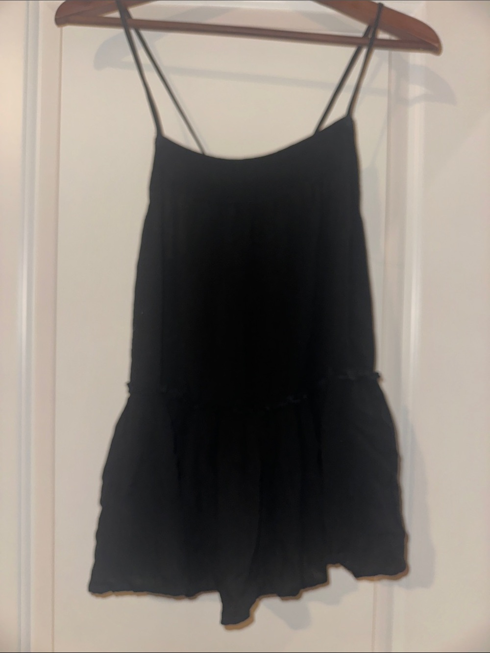 American Eagle Outfitters Black Spaghetti Strap Tank